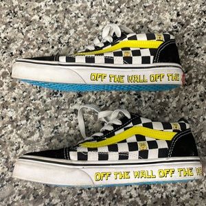 Vans off the wall x SpongeBob kids size 2.5
